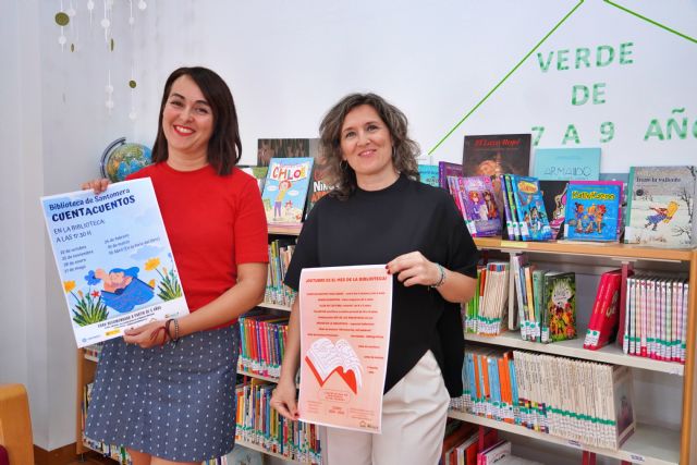 Lectura y escritura se unen en la programación de la Biblioteca Municipal de Santomera