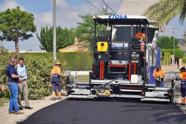 Comienzan los trabajos de mejora del camino rural del Olivo en Santomera en los que la Comunidad invierte 48.000 euros