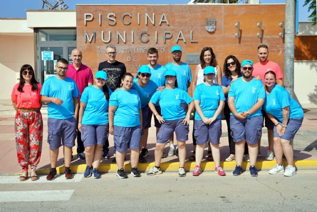 Comienza el periodo de prácticas de los diez jóvenes que participan en el Programa Mixto de Empleo y Formación 'Empleo y Deportes en Santomera'