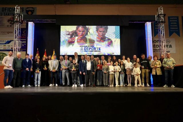 La XXII Gala del Deporte de Santomera, un homenaje a la excelencia deportiva del municipio